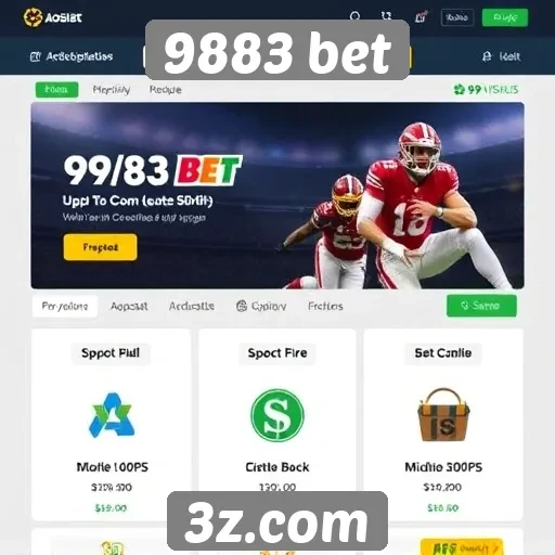 Ofertas e promoções disponíveis na plataforma 9883 bet